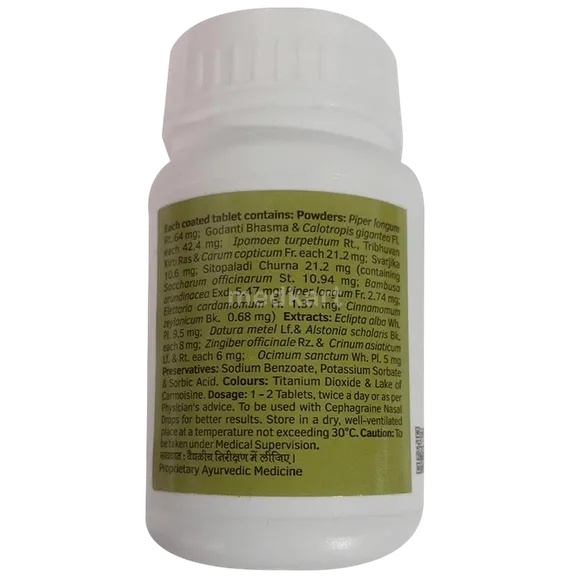 cephagraine tablet 40's